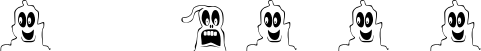 Image preview of font FE 10 Lil Ghosts