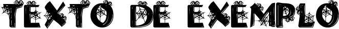 Image preview of font Halloween Spider