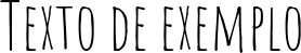 Image preview of font Amatic SC