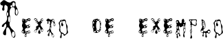 Image preview of font amoeba