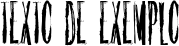 Image preview of font April Ten