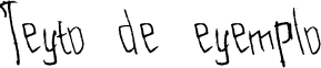 Image preview of font Beautiful Horror