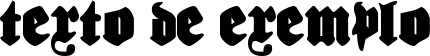 Image preview of font Bierg‰rten Expanded Italic