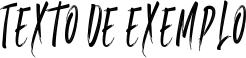Image preview of font Black Memory
