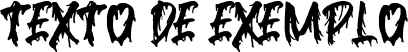 Image preview of font Blackink