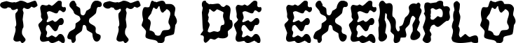Image preview of font Blobs