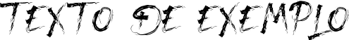 Image preview of font Blood Scratch