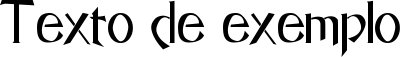 Image preview of font Caligo