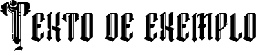 Image preview of font Dark Magic