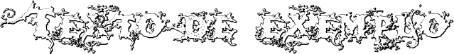Image preview of font DarkWoodBeveled
