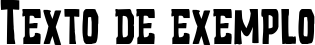 Image preview of font Demon Priest Condensed