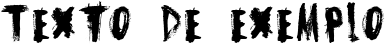 Image preview of font DK Samhain