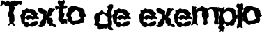 Image preview of font EasyHorror
