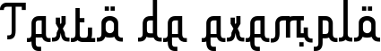 Image preview of font Elmasive