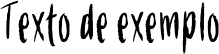 Image preview of font Gorla