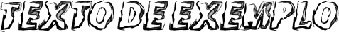 Image preview of font GHOSTS