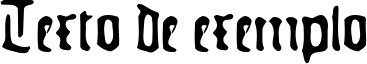 Image preview of font GutenbergsGhostypes