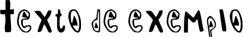 Image preview of font Hallowdrama Regular