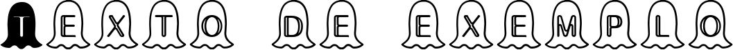 Image preview of font Halloween Ghost
