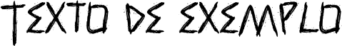Image preview of font Horor Drama Demo