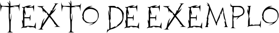 Image preview of font Horroh