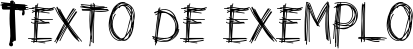 Image preview of font HORROR 666 Regular