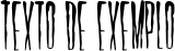 Image preview of font Horror Hotel