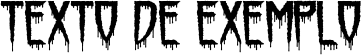 Image preview of font Horrormaster