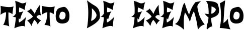 Image preview of font Horrorshow
