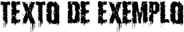 Image preview of font Infektion
