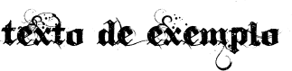 Image preview of font Ithornët