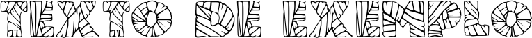 Image preview of font JMH Mummy