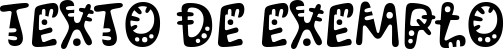 Image preview of font Kablammo