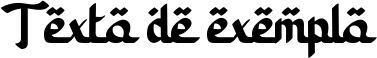 Image preview of font Kahlil