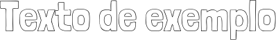 Image preview of font Londrina Outline