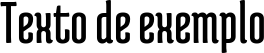 Image preview of font Medula One