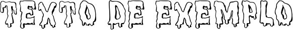 Image preview of font MeltdownMF