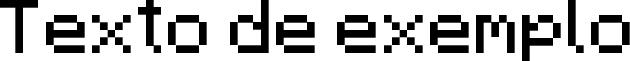 Image preview of font Minecraftia