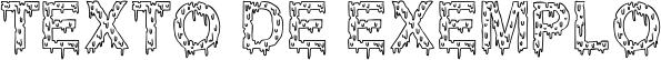 Image preview of font Mister Muerte