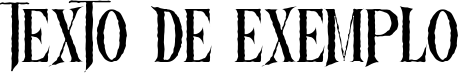 Image preview of font Nightside Demo