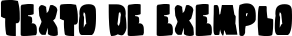 Image preview of font Nobody's Home Rotalic
