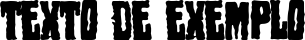 Image preview of font Pantano Gipsy