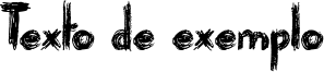 Image preview of font Paranoid Freak