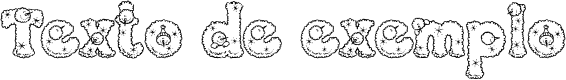 Image preview of font PC Snowballs