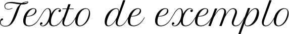 Image preview of font Petit Formal Script