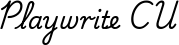 Playwrite CU