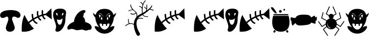 Image preview of font Pumpkins Nightmare