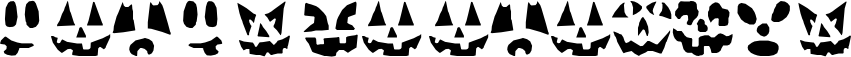Image preview of font Punkinhead