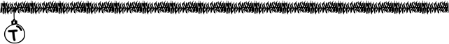 Image preview of font PWChristmasTinsel