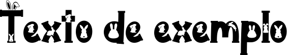 Image preview of font Rabeeto Easter